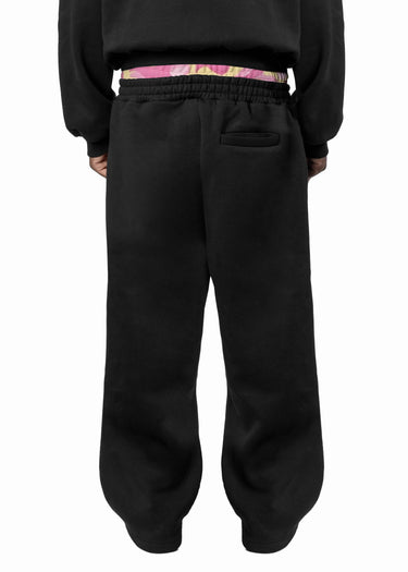 BLACK CAMO PINK SWEATPANTS