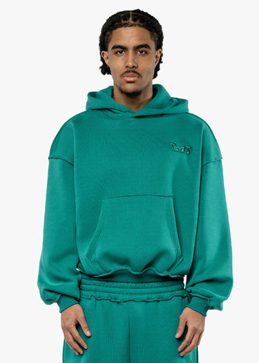 BMS PATCH - BENETTON GREEN HOODIE