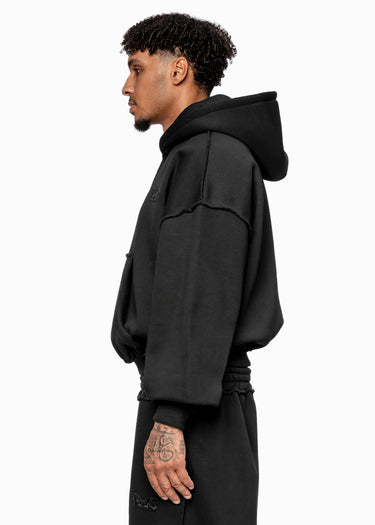 BMS PATCH BLACK HOODIE