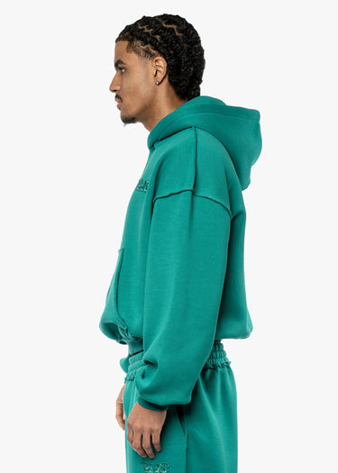 BMS PATCH - BENETTON GREEN HOODIE