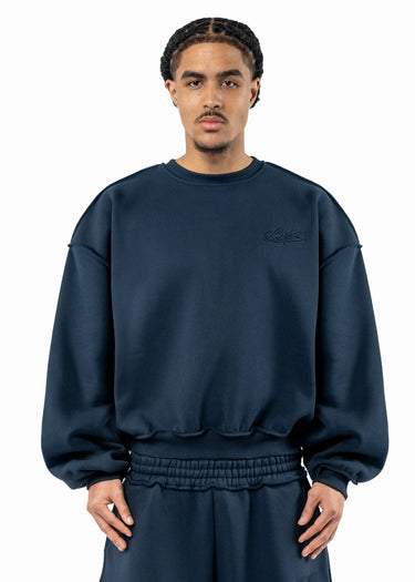 BMS COZY NAVY SWEATER