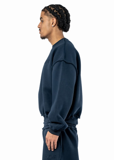 BMS COZY NAVY SWEATER