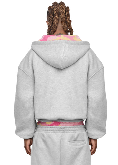 BMS CAMO PINK ZIP HOODIE