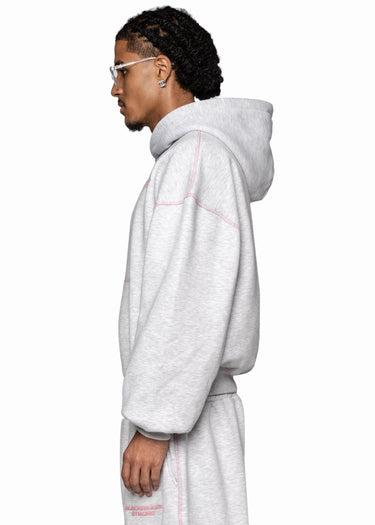 BLACK MONEY GREY LINE PINK HOODIE