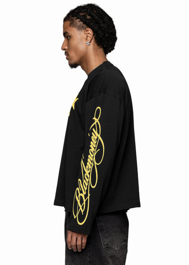 STAR SLEEVE BLACK YELLOW