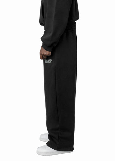 BLACK CAMO GREY SWEATPANTS