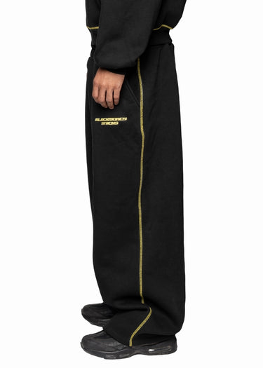 BLACKMONEY BLACK LINE YELLOW JOGGER