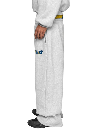 WAFFLE CAMO GREY NAVY YELLOW Jogger Seite