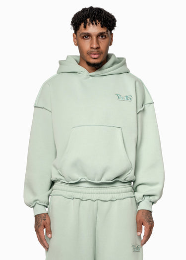 BMS PATCH MINT HOODIE
