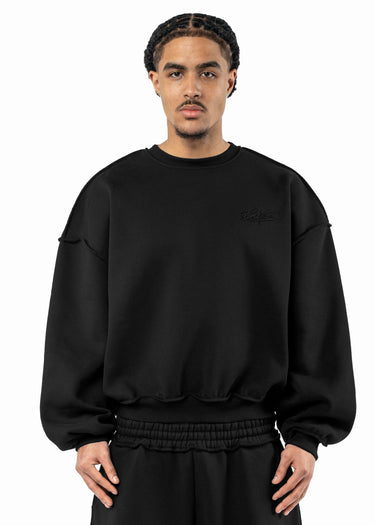 BMS COZY BLACK SWEATER