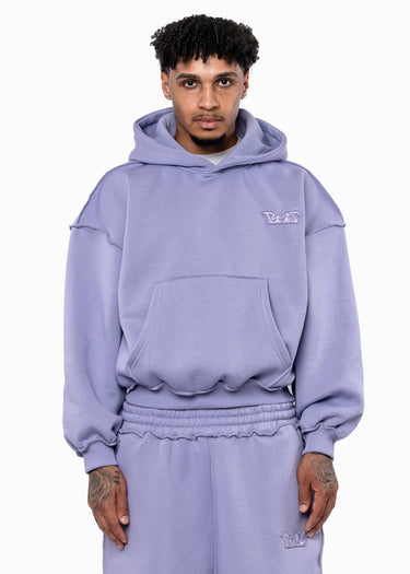 BMS PATCH LILA HOODIE