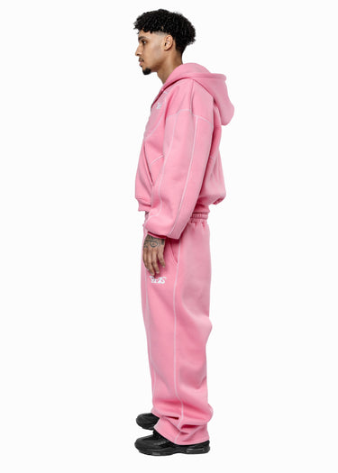 GREY LINE PINK TRACKSUIT BUNDLE