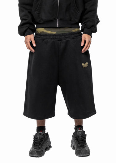 BMS BLACK CAMO SHORTS