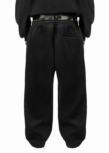BLACK CAMO GREEN SWEATPANTS