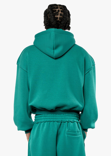 BMS PATCH - BENETTON GREEN HOODIE