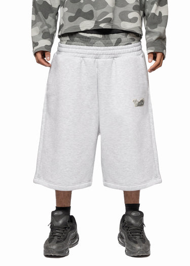 BMS CAMO GREY SHORTS