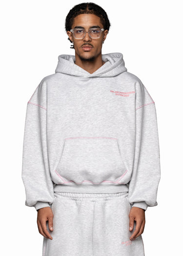 BLACK MONEY GREY LINE PINK HOODIE