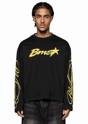 STAR SLEEVE BLACK YELLOW