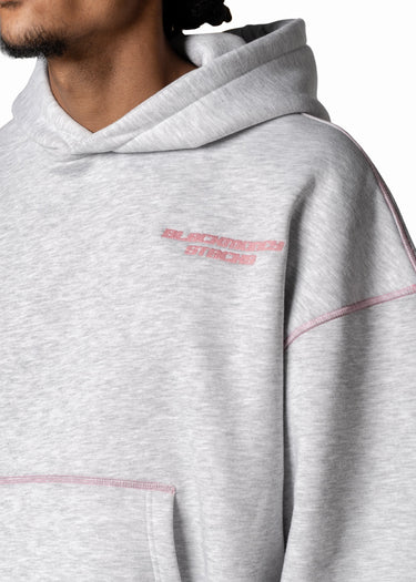 BLACK MONEY GREY LINE PINK HOODIE