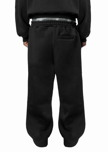 BLACK CAMO GREY SWEATPANTS