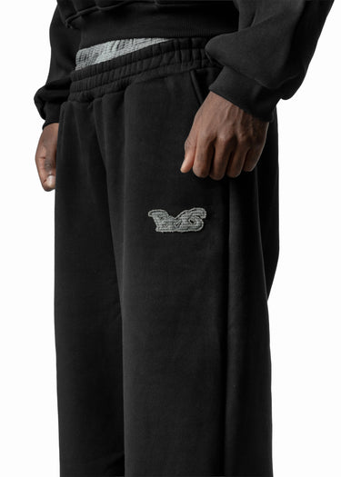 BLACK CAMO GREY SWEATPANTS