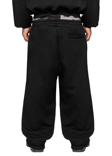 WAFFLE CAMO BLACK JOGGER
