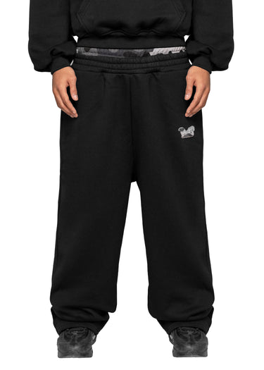 WAFFLE CAMO BLACK JOGGER