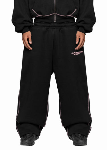 BLACKMONEY BLACK LINE PINK JOGGER