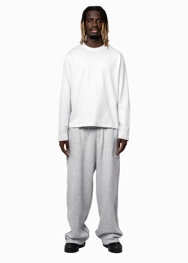 WHITE CLEAN LONGSLEEVE - BMS