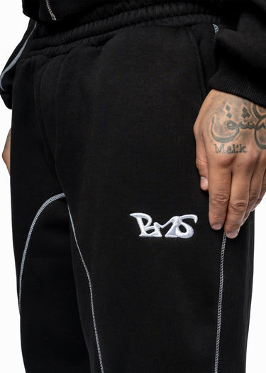 GREY LINE BLACK JOGGER