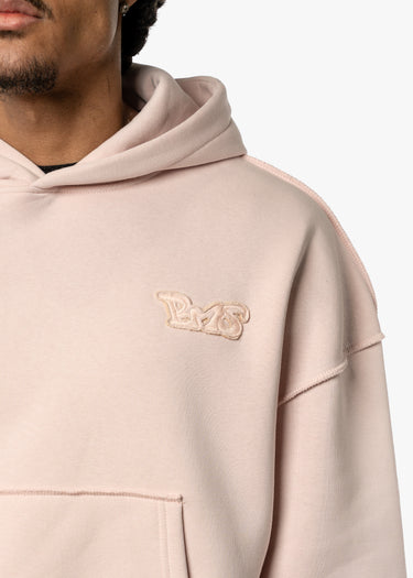 BMS PATCH - BABY PINK HOODIE