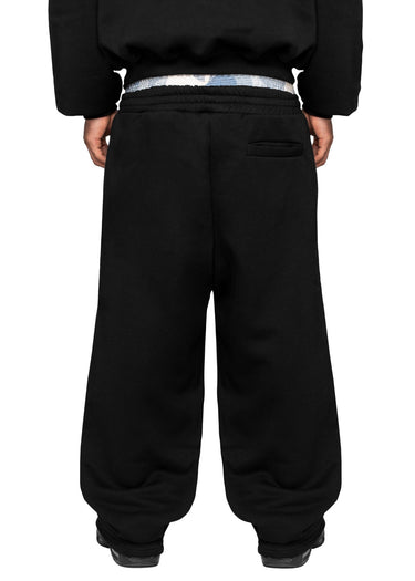 WAFFLE CAMO BLACK BABY BLUE JOGGER 60