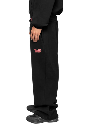 WAFFLE CAMO BLACK BORDEAUX JOGGER 54