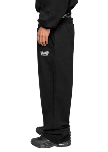 WAFFLE CAMO BLACK GREY JOGGER 93