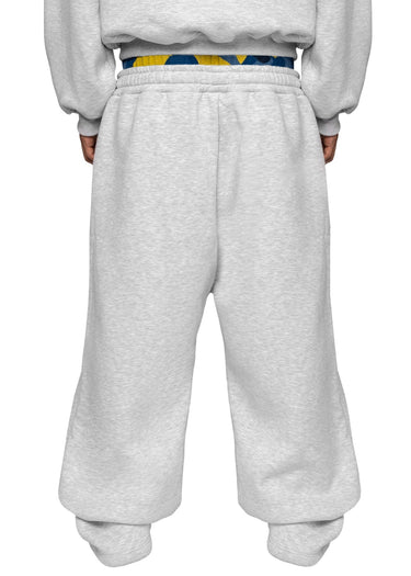 WAFFLE CAMO GREY NAVY YELLOW Jogger Rücken